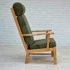 60s, highback armchair, Danish design, Henning Kjærnulf style, original very good condition.