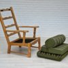 60s, highback armchair, Danish design, Henning Kjærnulf style, original very good condition.