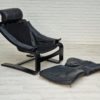 1970s, Swedish design by Ake Fribyter for Nelo, set of two Kroken lounge chair.