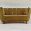 1960-70s, Danish 2 seater "Banana" sofa, original very good condition.
