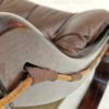 1970s, brown leather lounge chair by Ake Fribytter for Nelo Sweden.