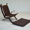 1970s, Danish design by Brammin Møbler, "Focus" lounge chair, original very good condition.