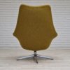 1970s, Danish design by H.W.Klein for Bramin Møbler, swivel armchair model "Pirouette 208".