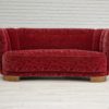 1960s, Danish vintage 2 seater "Banana" sofa, original very good condition.