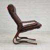 1970s, Norwegian design, Lounge chair model "Kengu" by Else and Nordahl Solheim for Rybo Rykken.