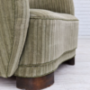 1960s, Danish velour relax chair by Fritz Hansen, original good condition, beech wood.