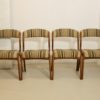 Set of 4 chairs ref: Baumann gondola year 60 restored. Ref Louisette.