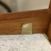 Set of 4 chairs ref: Baumann gondola year 60 restored. Ref Louisette.