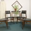 Set of 4 Foster McDavid dining chairs, circa 70. Ref Norma.