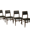 Set of 4 Foster McDavid dining chairs, circa 70. Ref Norma.