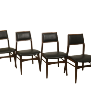 Set of 4 Foster McDavid dining chairs, circa 70. Ref Norma.