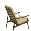 Scandinavian armchair 1960 curved arms. Ref Césarisa.