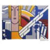 1980s Original Stunning Roy Lichtenstein "Modern Art" Limited Edition Lithograph