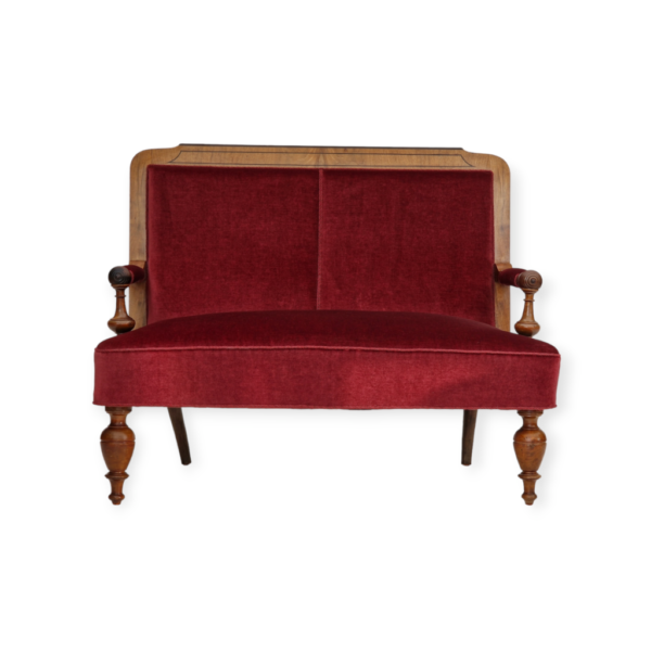 1950s, Danish vintage 2 seater sofa, original very good condition.