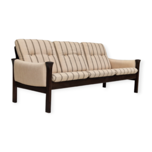 1970s, Danish design by Arne Vodder for Cado Denmark, 3 seater sofa, furniture wool. 1970s, Danish design by Arne Vodder for Cado Denmark, 3 seater sofa, furniture wool.