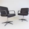 Wilkhahn Delta set of 2 dining/conference chairs from Delta Group Wilkhahn Delta set of 2 dining/conference chairs from Delta Group