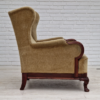 1950s, Danish design, armchair, teak wood, velour, original condition.