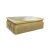 1960s Astonishing Box in Onyx. Made in Italy