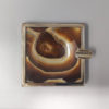 1970s Gorgeous Smoking Set in Onyx. Made in Italy