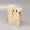 1970s Original Big Travertine Squirrel Sculpture by Enzo Mari for F.lli Mannelli