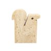 1970s Original Big Travertine Squirrel Sculpture by Enzo Mari for F.lli Mannelli