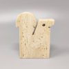 1970s Original Big Travertine Squirrel Sculpture by Enzo Mari for F.lli Mannelli