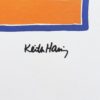 1990s Original Gorgeous Keith Haring Limited Edition Lithograph
