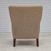 1960s, Danish design, armchair in quality furniture wool fabric.