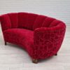 1960s, Danish vintage 3 seater "Banana" sofa, original very good condition. 1960s, Danish vintage 3 seater "Banana" sofa, original very good condition.
