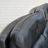 1970s, German design, 2 seater sofa, leather, chrome steel.