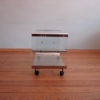 Glass Bar Cart or Serving Table by Gallotti & Radice