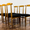 Set of 6 dining chairs by Bernard Malendowicz 1960's
