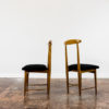 Set of 6 dining chairs by Bernard Malendowicz 1960's