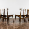 Set of 8 dining chairs by Rajmund Teofil Hałas 1960's