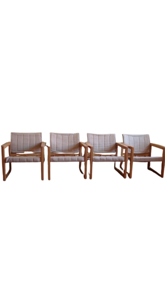 Diana Safari Lounge Chairs by Karin Mobring for Ikea, 1970s, Set of 2