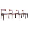 Danish Teak Dining Chairs by H.Kjearnulf, 60s
