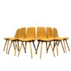 Set Of 6 Chairs Model A 6150 From Zakłady Mebli Giętych – Radomsko (Fameg), 1960s