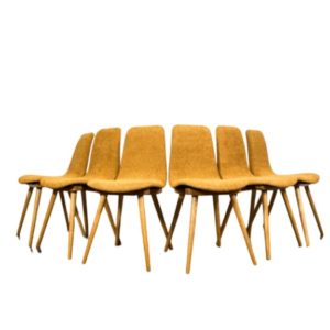 Set Of 6 Chairs Model A 6150 From Zakłady Mebli Giętych – Radomsko (Fameg), 1960s