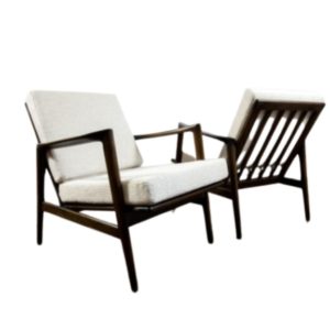 Pair of Type 300 130 armchairs by Swarzędzkie Fabryki Mebli 1960's