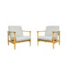 Pair of armchairs GFM 142 by Edmund Homa, 1960's