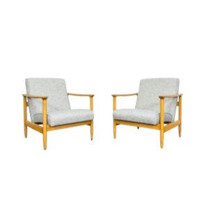 Pair of armchairs GFM 142 by Edmund Homa, 1960's