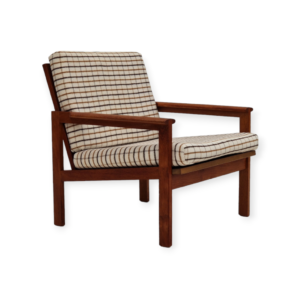 1970s, Danish design by Illum Wikkelsø, model Capella for Eliersen Møbler, oak wood.