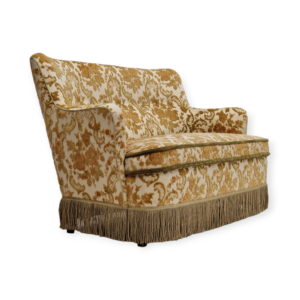 1960s, Danish velour 2 seater sofa, original condition, beech wood.