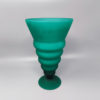 1960s Astonishing Green Vase in Murano Glass By Michielotto