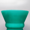 1960s Astonishing Green Vase in Murano Glass By Michielotto