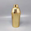 1960s Gorgeous Cocktail Shaker With Ice Bucket in Aluminium. Made in Italy
