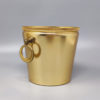 1960s Gorgeous Cocktail Shaker With Ice Bucket in Aluminium. Made in Italy