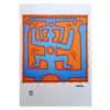 1990s Original Gorgeous Keith Haring Limited Edition Lithograph