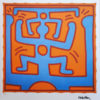 1990s Original Gorgeous Keith Haring Limited Edition Lithograph