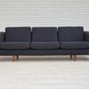 Danish reupholstered sofa, model GE300 by H.J. Wegner, 1968